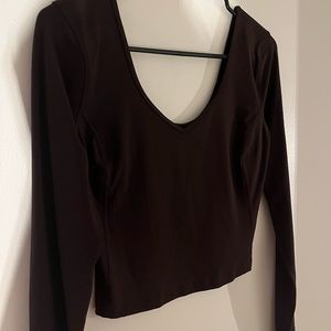 LULUlemon brown top